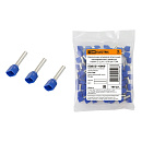 TDM SQ0521-0009 Наконечник штыревой втулочный изолированный (двойной) НШвИ (2) 2,5х12 (100 шт)