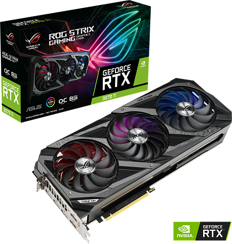 Видеокарта/ ROG-STRIX-RTX3070TI-O8G-GAMING