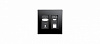 Лицевая панель Kramer Electronics [KIT-401T US PANEL SET] для передатчика KIT-401T; цвет черный, вариант США