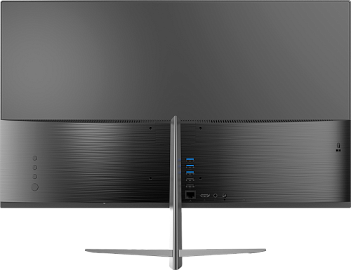 Моноблок IRBIS MB2382 Breeze 23.8" AIO, CPU intel N4020, 23.8" LCD (1920x1080IPS), 8GB + 256GB SATA SSD, AC wifi, brush dark grey, with RJ45, EU adap