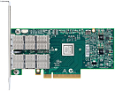 Mellanox ConnectX-3 Pro VPI adapter card, dual-port QSFP, FDR IB (56Gb/s) and 40/56GbE, PCIe3.0 x8 8GT/s, tall bracket, RoHS R6