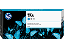 Картридж Cartridge HP 766 для HP DesignJet XL 3600 MFP, 300 мл, голубой (Warranty ands: April 2023)