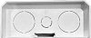 Заглушка для короба Lanmaster LAN-CT120X50-ND-WH торцевая 50x120мм белый (упак.:1шт)