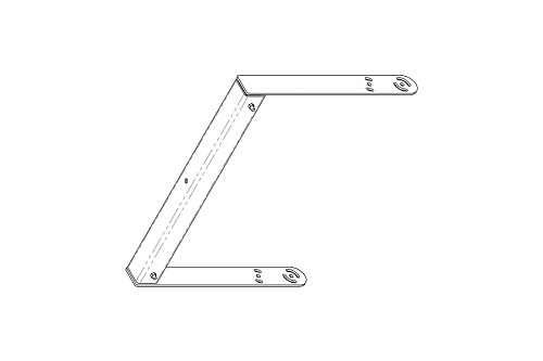 Система акустическая BIAMP [LVH-900UBB] (COMMUNITY) LVH-900 U-Bracket, Black (For Indoor Use Only)