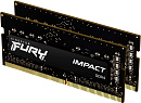 Память оперативная/ Kingston 32GB 3200MHz DDR4 CL20 SODIMM (Kit of 2) FURY Impact