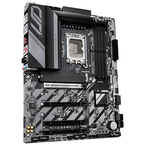Материнская плата GIGABYTE Z890 UD WIFI6E, LGA1851, Z890, 4*DDR5, 4*SATA, 4*M.2, 5*USB 3.2, 4*USB 2.0, Type-C, 4*PCIx16, DP, ATX
