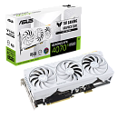 Видеокарта/ VGA ASUS NVIDIA GeForce TUF-RTX4070TIS-16G-BTF-WHITE 16GB, GDDR6X/256-bit, PCIe 4.0, 2xHDMI 2.1a, 3xDP, 3.3-slot 90YV0KI1-M0NA00