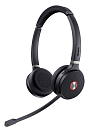 Гарнитура YEALINK WH62 Dual Portable UC Дуо, Беспроводная, HD звук, 120м DECT, Шумоподав, USB-адаптер