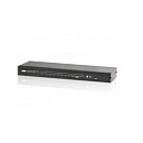 Переключатель, электрон., KVM+Audio+USB 2.0, 1 user USB+HDMI => 4 cpu USB+HDMI, соШнур. USB 4х1.8м., 480i/480p/720p/1080i/1080p/1920x1200 DVI, настол.