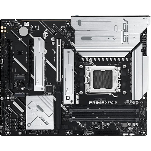 Материнская плата ASUS PRIME X870-P AM5 ATX 4xDDR5 3xPCIEx16 4xM.2 2xUSB-C HDMI 2.5GLAN