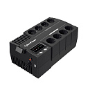 ИБП CyberPower BR700EA, 700VA/420W, L-INT, A.SIN, LED, USB, RJ45/11, SCHUKOx8
