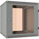 Шкаф коммутационный NT WALLBOX LIGHT 12-65 G (176974) настенный 12U 600x520мм пер.дв.стекл несъемн.бок.пан. направл.под закл.гайки 55кг серый 470мм 22