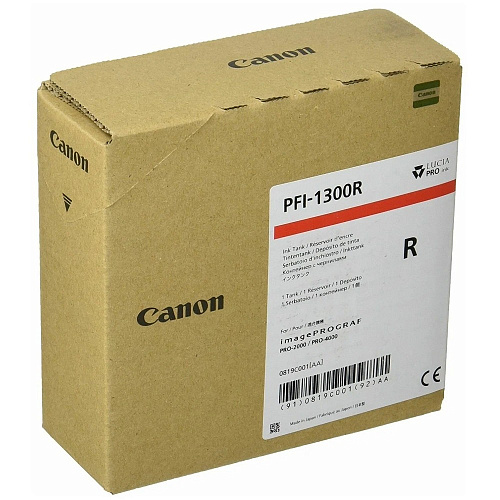 Картридж/ PFI-1300 Red