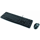 Клавиатура+мышь Logitech Desktop MK120 (Keybord&mouse), USB, Rus/Eng, [920-002561] (незначительное повреждение коробки)