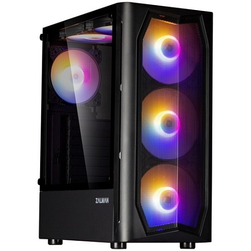 Блок питания Zalman MidiTower N4 (без БП) Black