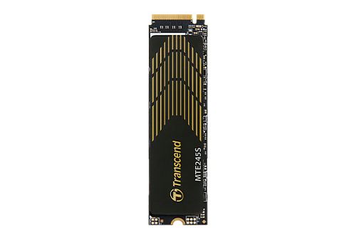 Твердотельный накопитель/ Transcend SSD MTE245S, 500GB, M.2(22x80mm), NVMe 1.4, PCIe 4.0 x4, 3D NAND, R/W 4800/4000MB/s, IOPs 600 000/300 000, TBW