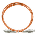 EUROLAN 41F-20-SC-SC-01 Оптический коммутационный шнур дуплексный, OM2, 2х50/125, SC-SC, 1 м