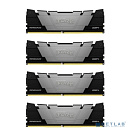 Память оперативная/ Kingston 64GB3600MT/s DDR4 CL16DIMM (Kit of4)1Gx8 FURYRenegadeBlack