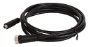 Кабель 32002-009000-100-RS, кабель питания, 2000 мм, 16AWG, (A)M12 5P мама, LABEL, V+, V-, GND, RoHS