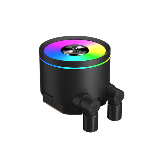 Система охлаждения/ PCCooler DA360 Pro ARGB BK (300W, 360mm, Black, ARGB/ Fans: 3x120mm, 75.8CFM, 33.7dBA, 2200RPM/ Pump height 57mm, 28dBA, 3000RPM,