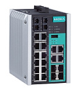 Управляемый коммутатор Gigabit Ethernet c портами 12 x 10/100BaseTX, 4 x 10/100/1000BaseT(X) или 100/1000BaseSFP, 2 x 100BaseFX (одномод, разъем SC)