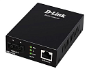 D-Link Автономный медиаконвертер, 100Base-TX / 100Base-FX (SC), 1310 нм, для одномодового оптического кабеля (до 60 км)