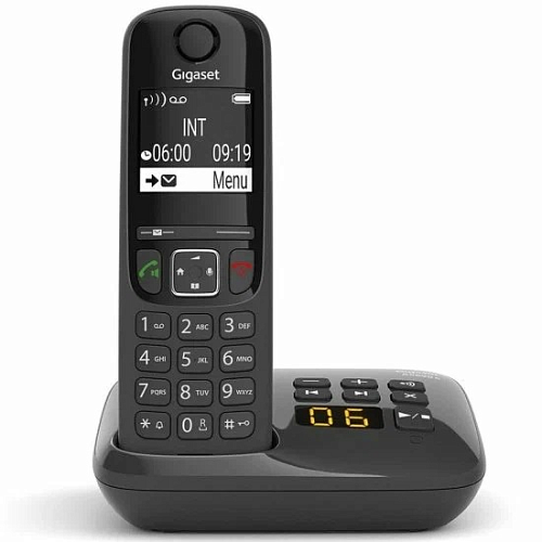 телефонный аппарат gigaset as690a black