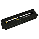 Корпус с DIN-рейкой Cabeus PS-3U-BK черный Cabeus PS-3U-BK Корпус с DIN-рейкой на 22 места, 19 дюймов, 3 юнита, цвет черный (RAL 9004)