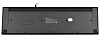 Клавиатура Оклик 410MRL черный USB slim Multimedia LED
