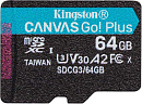 Карта памяти MICRO SDXC 64GB UHS-I SDCG3/64GBSP KINGSTON