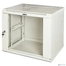 Шкаф настенный серии Pro, 9U 600x450, стеклянная дверь