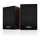Портативная акустика PHILIPS SPA20/00 7Вт, 75 Гц-20 кГц, miniJack 3,5 мм, кабель 1,5 м, USB, Черные