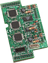 Плата расширения для контроллеров серий I-7188XB/XG/EX/EG, μPAC-7186EX/EG/FD/SM, 3 порта RS-485