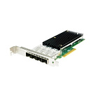 Lr-Link LREC9804BF-4SFP+ Сетевая карта/ PCIe x8 10G Quad Port Fiber Server Network Card