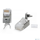 Cabeus 8P8C-SH-C7(1.5)-TWP Коннектор RJ-45(8P8C) под витую пару, категория 6a/7/7a, экранированный, универсальный (для одножильного и многожильного ка