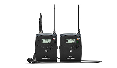Радиосистема [509507] Sennheiser [EW 112P G4-A], 516-558 МГц, 20 каналов, накамерный приемник EK 100 G4, поясной передатчик SK 100 G4, петличный микро