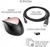 Мышь HP Envy Rechargeable 500 черный/розовое золото лазерная (1600dpi) беспроводная USB (3but)