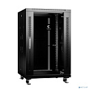 Cabeus SH-05C-18U60/80-BK Шкаф монтажный телекоммуникационный 19" напольный для распределительного и серверного оборудования 18U 600x800x988mm (ШхГхВ)