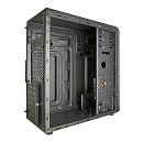 Корпус Exegate EX281256RUS Miditower EVO-8207 Black-Red light, ATX, <600NPX>, 1*USB+1*USB3.0, HD Audio
