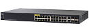 Коммутатор CISCO SG350-28P 28-port Gigabit POE Managed Switch
