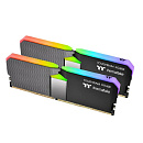 Комплект модулей памяти Thermaltake TOUGHRAM XG RGB Black Gaming Memory R016R432GX2-3600C18A 64GB DDR4 3600 DIMM Non-ECC,CL18, 1.35V, Heat Shield, XMP