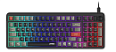 клавиатура Keyboard MSI FORGE GK110, Wired, membrane Keyboard, multi-colour LED backlighting, 26 Key Anti-ghosting Capability, Black