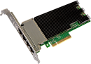 Сетевая карта Intel Ethernet Converged Network Adapter X710-T4, retail bulk, 1 year