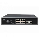 Uniview Коммутатор 10*100Mbps network ports (RJ45), including 8 PoE ports, IEEE802.3,IEEE802.3u,IEEE802.3az,IEEE802.3x,IEEE802.3af,IEEE802.3at, 2Gbps
