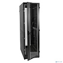 ЦМО Шкаф телекоммуникационный напольный 42U (600x800) дверь стекло, цвет чёрный (ШТК-М-42.6.8-1ААА-9005) (3 коробки)