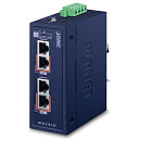 инжектор/ PLANET IPOE-270-12V IP30 Industrial 2-Port Multi-gigabit 802.3bt PoE++ Injector (180 Watts budget, PoE Usage LED, 10M/100M/1G/2.5G/5G