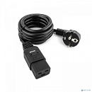 NTSS Шнур питания NTSS для БРП IEC 60320 C19 –  Schuko, 3х1.5, 3 м, ГОСТ NTSS-PC19772