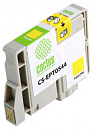 Картридж струйный Cactus CS-EPT0544 T0544 желтый (16.2мл) для Epson Stylus Photo R800/R1800