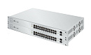 Коммутатор UBIQUITI [US-24-250W-EU] UniFi Switch 24-250W 24 порта, раздача PoE на всех портах (24/48В), суммарная мощность 250Вт.