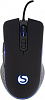 Мышь SunWind SW-M710G черный оптическая (3200dpi) USB для ноутбука (7but)